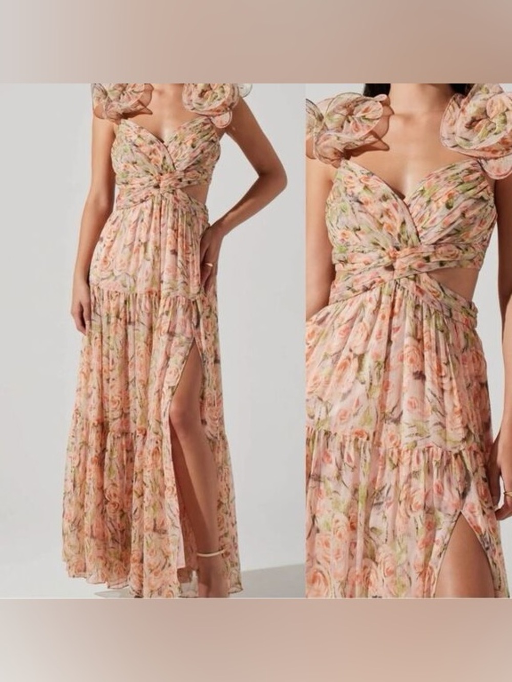 ASTR the Label Floral Maxi Dress - Picture 2 of 2